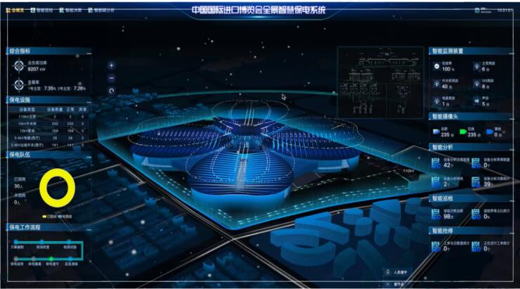 智慧保电数字孪生应用