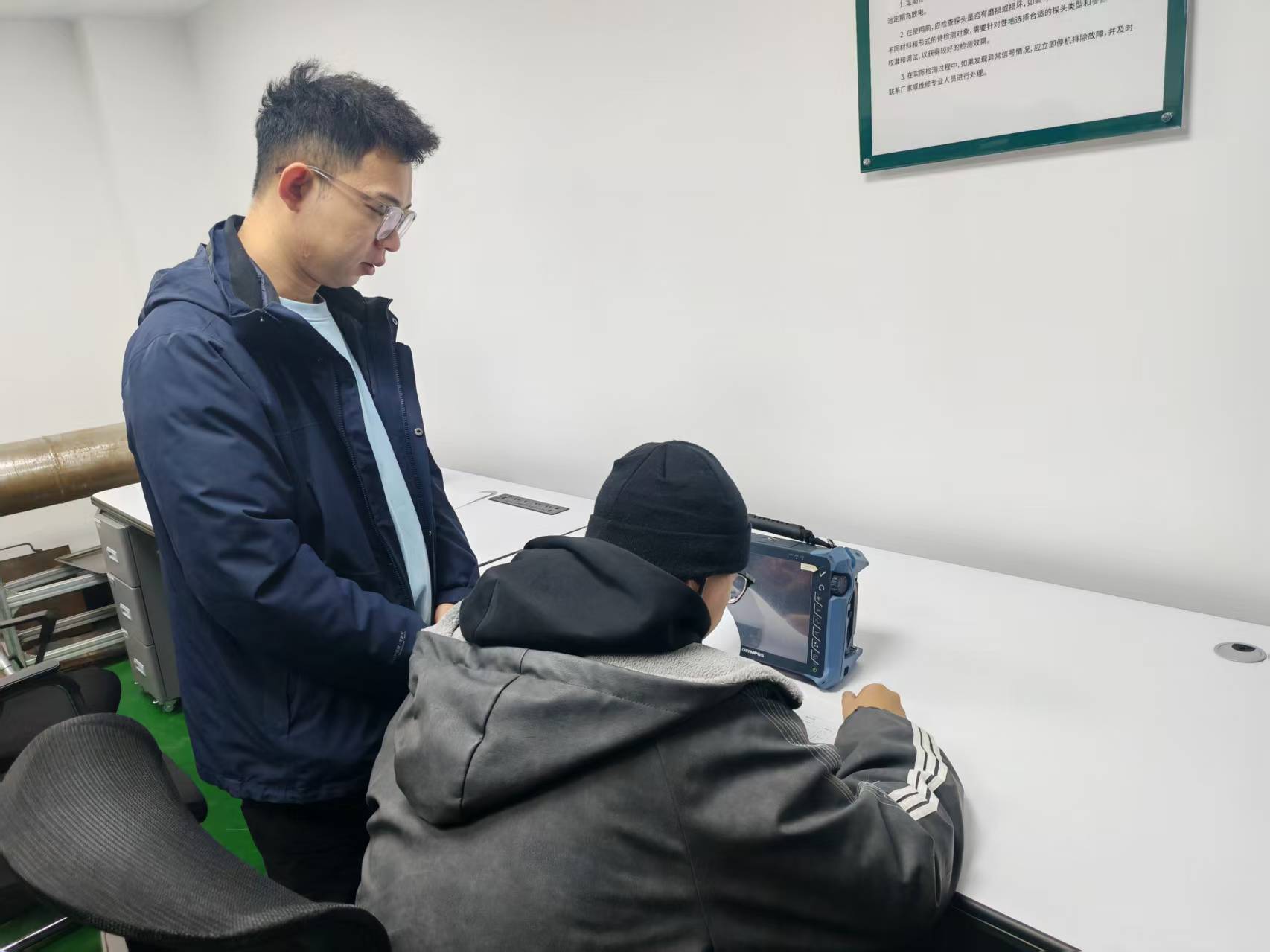 以学促强技能，我司开展金属材料无损检测专项培训